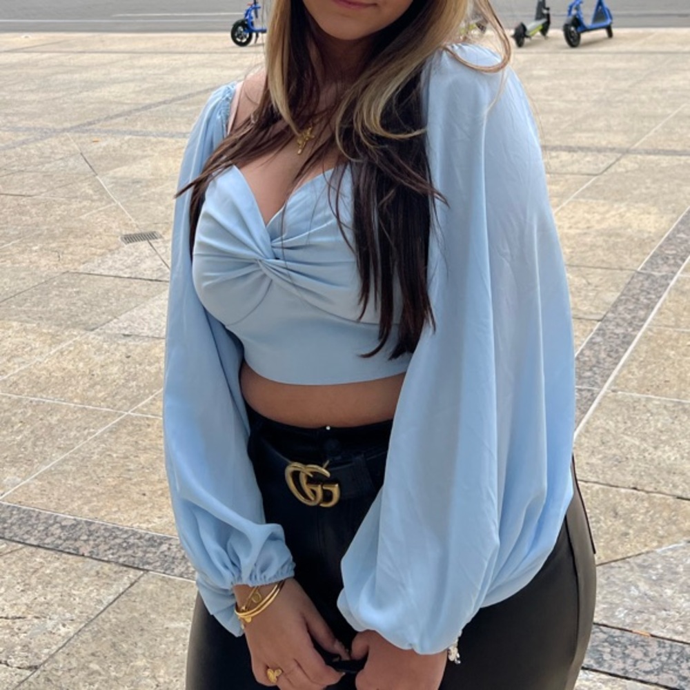 WINDSOR Light Blue Women's Top